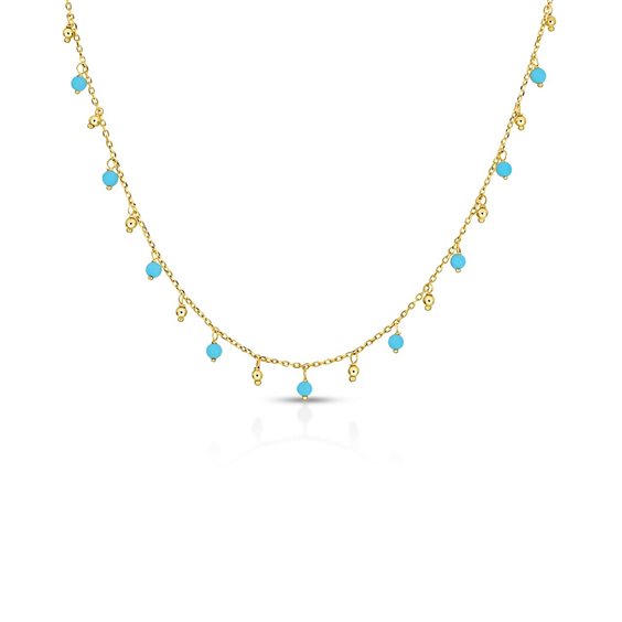 Collier CikOrefice Gioielli Femme in Or Pasta di turchese C6Z2GP0 - C6Z2GP0